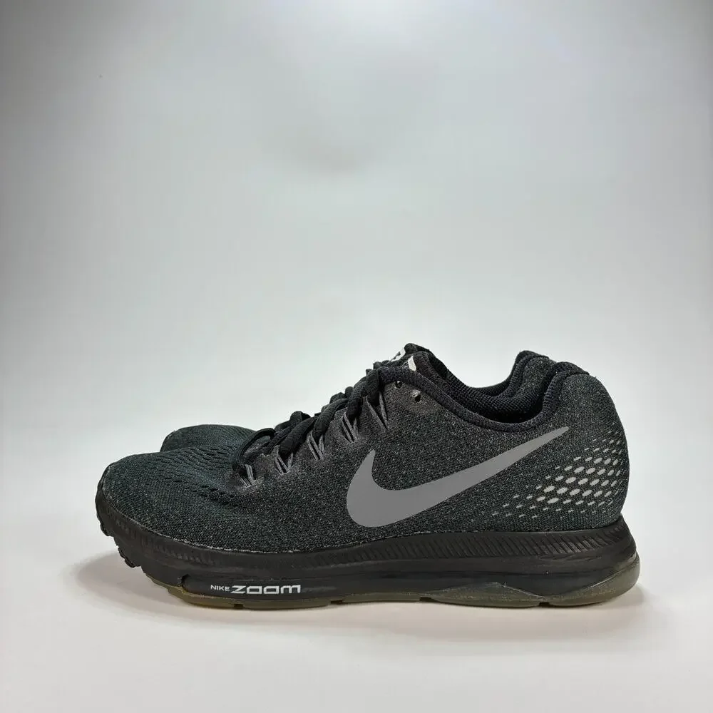 Nike Zoom All Out Black Dark Grey Low Top Running Shoes 878671-001 Womens Size 7